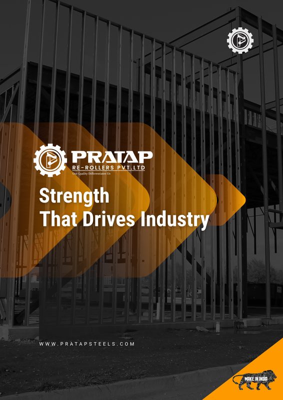 Pratap Steels — Brand brochure — strength that drives industry