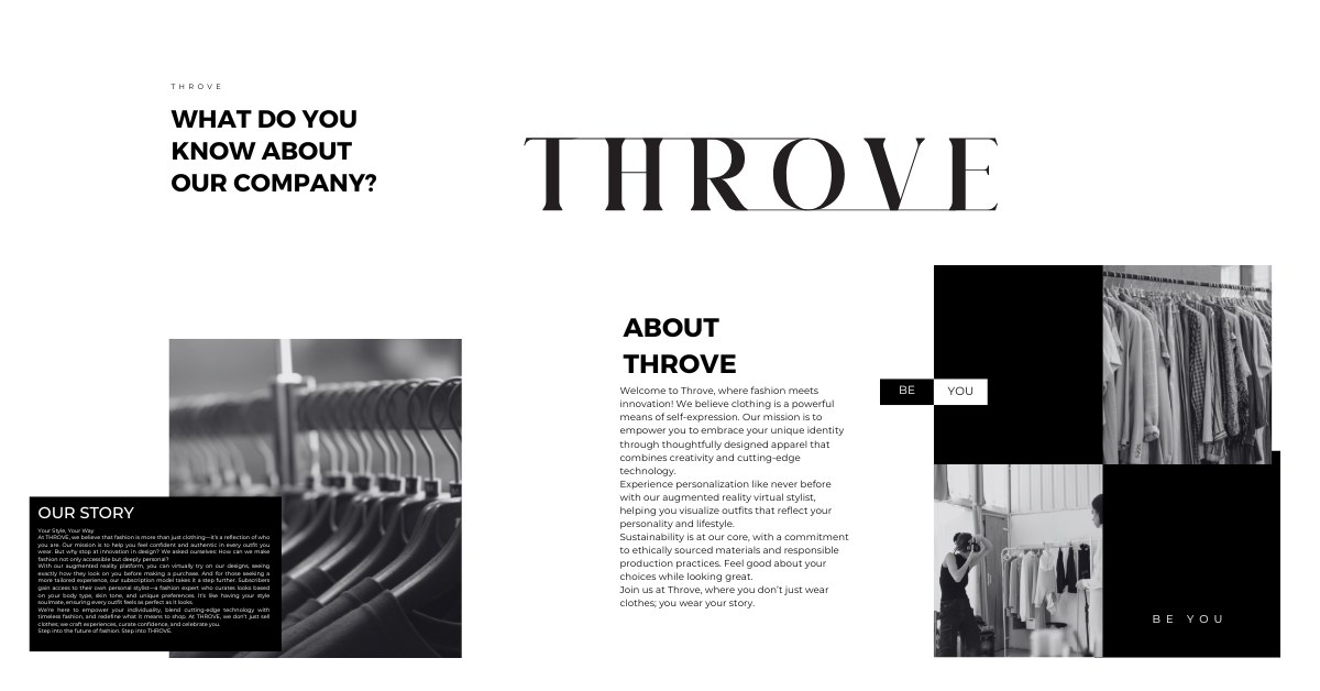 Throve — Throve — brand identity & deck